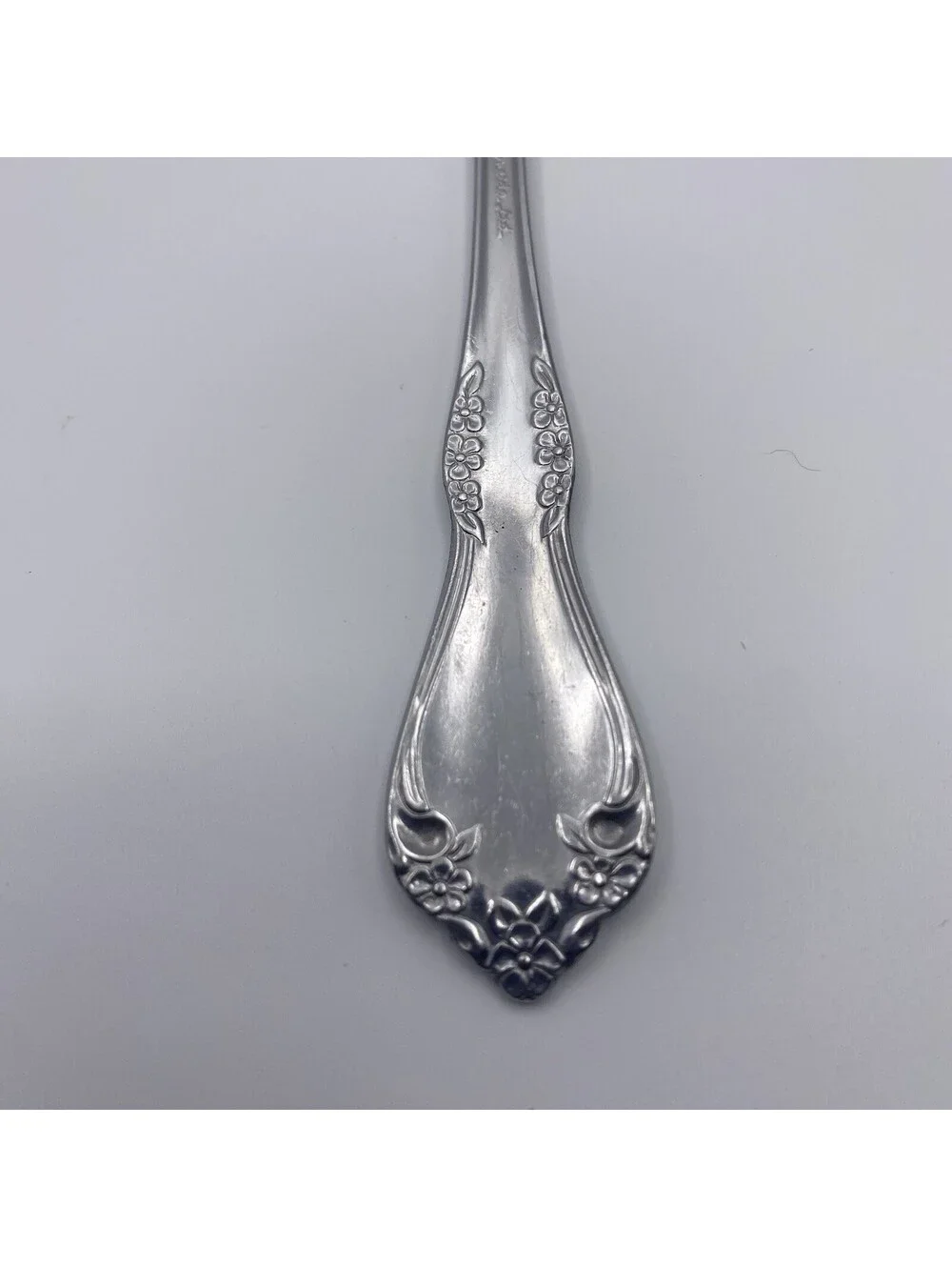 1 Dinner Fork Mansfield Amadeus Oneida Deluxe Floral WM A Rogers Stainless 7.25